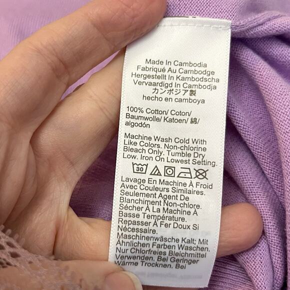 J Crew Classic Cardigan Medium Button Down Preppy Classic Minimalist Cotton - Picture 7 of 10